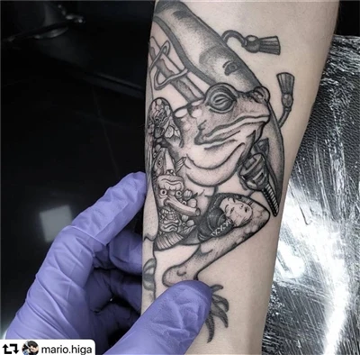 žaba za tatoo