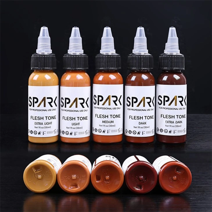 Ink Series Spark Tattoo Ink Tattoo Ink Set Professional Vanta Black 8OZ 4OZ Super Black Ink Series Spark Tattoo Ink Tattoo Ink Set Professional