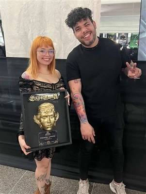 SPARK ProTeam Artist @arbi-tattoo je osvojil prvo mesto v akvarelu na konvenc...
