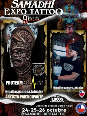 Čilski umetnik @matiasgamboa.tatuajes se pridružuje zvezdniški zasedbi za Sam...