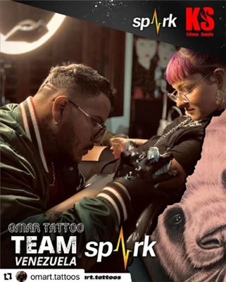 Spark Cartridges Sponzor tetovatorja