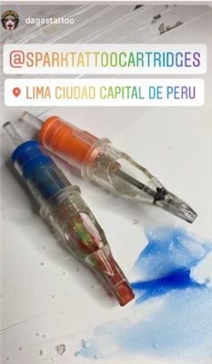Dagas Tattoo iz Perua, ki vedno sodeluje s #sparkcartridges