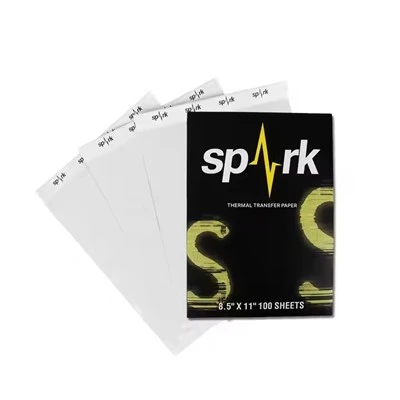 100PCS Copier Paper Paper Tattoo Thermal Spark Tattoo Stencil Prenos nalepke papirja Termalni papir