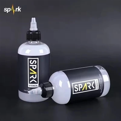 Gladke stvari 4 fl oz pralni tekoči gel za prenos šablone za telesne in stopala za tetovaže vakuumsko tehnologijo