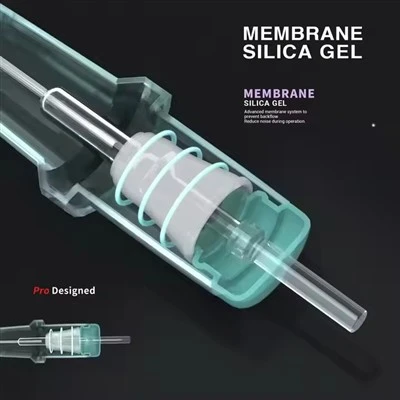 Spark popolnoma nova prozorna membrana lupine 0,35 mm /12 igle za tetovaže za tatoo v zalogo