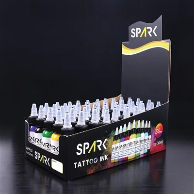Sparka organska 0,5 oz hitro suha dolgotrajna zasnovana dobava tetovaža črnilo trajni ličilni pigment za umetnost telesa