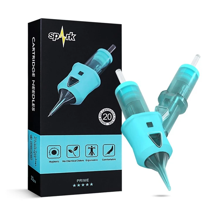 Spark 316 Steel 20 PCS/škatla stabilna vidna udobna visokokakovostna sterilna igle za tatoo za karoserijo