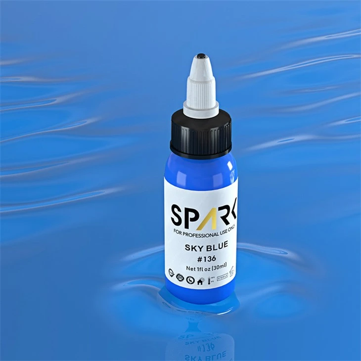 25 barvni komplet Spark Tattoo Ink Vegan Tattoo Ink Črnilo za tetoviranje 30 ml pigmenti