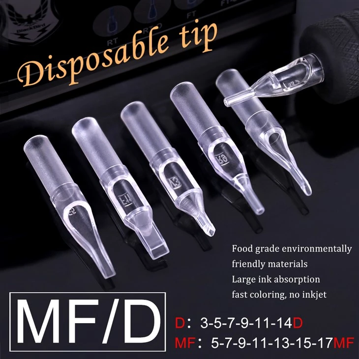 Blackbird Disposable Tattoo Needle Tip Transparent Tattoo Needle Tube