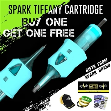 Spark Tiffany tetovažne kartuše okrogle podrobne