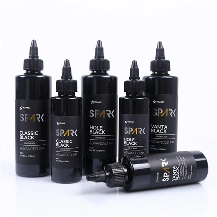Super Black 8OZ Black Ink Series Vanta Black Spark Tattoo Ink Set črnila za tetoviranje