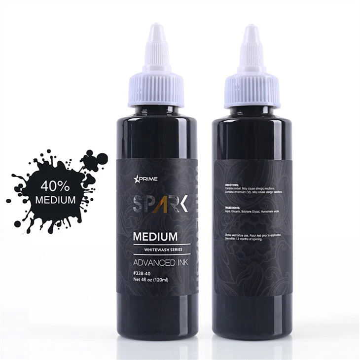 Set črnila za tetoviranje Vegansko črnilo za tetoviranje White Wash Set Spark črnilo za tetoviranje